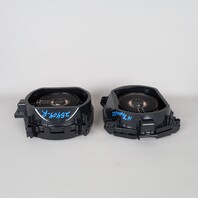 2014-2018 BMW X3 X5 Floor Speaker Subwoofer Pair Set 65139287757 OEM Used