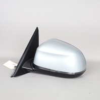 2015-2017 BMW X3 F25 Left Door Mirror Glacier Silver 51167477958 OEM Used