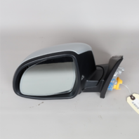 2015-2017 BMW X3 F25 Left Door Mirror Glacier Silver 51167477958 OEM Used