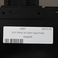 2017 BMW X3 Electronic Junction Box Module 61359393675 OEM Used