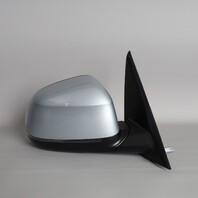 2015-2017 BMW X3 F25 Right Door Mirror Glacier Silver 51167477958 OEM Used
