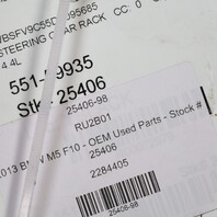 2012-2019 BMW F10 M5 M6 Power Steering Gear Rack and Pinion OEM