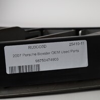2005-2012 Porsche Boxster Left Quarter Panel Air Vent 98750474900 OEM Used