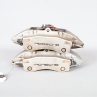 1999-2004 Porsche 911 996 C4 Rear Brake Calipers Brembo Set Pair Silver OEM Used