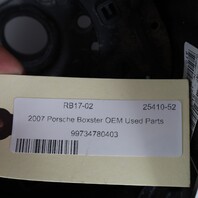 2005-2008 Porsche 911 Boxster Cayman Steering Wheel 3 Spoke Black OEM Used