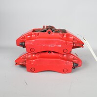 2000-2012 Porsche Boxster Cayman Rear Brake Calipers Brembo Pair Red OEM Used
