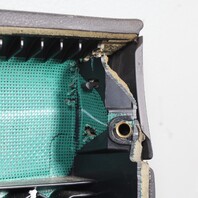 2005-2012 Porsche Boxster Cayman Left Door Panel Leatherette Black OEM Used