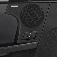 2005-2012 Porsche Boxster Cayman Left Door Panel Leatherette Black OEM Used