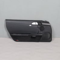 2005-2012 Porsche Boxster Cayman Left Door Panel Leatherette Black OEM Used