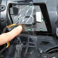 2005-2012 Porsche Boxster Cayman Right Door Panel Leatherette Black OEM Used