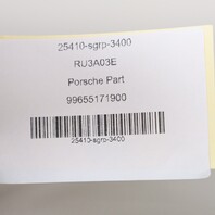 1997-2001 Porsche 911 Boxster Hood Trunk Release Handle Black OEM