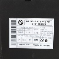 2013-2014 BMW X5 3.0 Engine Computer ECU CAS Ignition Key Set E70 E71 OEM Used