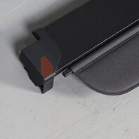 2007-2013 BMW X5 Rear Cargo Cover Shade Black 51476955873 OEM Used