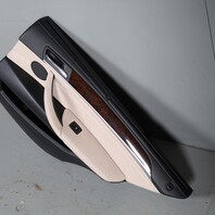 2010-2013 BMW X5 Right Rear Door Panel Nevada Black Oyster 51427256436 OEM Used