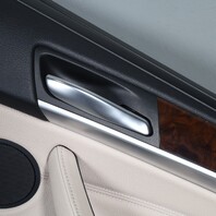 2010-2013 BMW X5 Right Rear Door Panel Nevada Black Oyster 51427256436 OEM Used