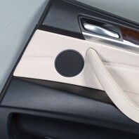 2010-2013 BMW X5 Right Rear Door Panel Nevada Black Oyster 51427256436 OEM Used