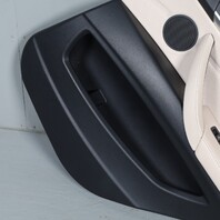 2010-2013 BMW X5 Right Rear Door Panel Nevada Black Oyster 51427256436 OEM Used