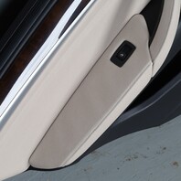 2010-2013 BMW X5 Left Rear Door Panel Nevada Black Oyster 51427256435 OEM Used