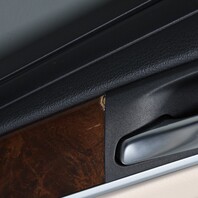 2010-2013 BMW X5 Left Rear Door Panel Nevada Black Oyster 51427256435 OEM Used