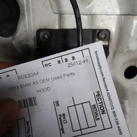 2007-2012 BMW X5 E70 Hood 41617273439 Alpine White 41617273439 OEM Used