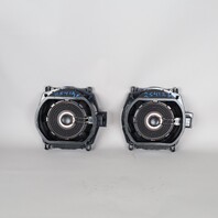 2011-2014 BMW X3 X5 Floor Speaker Subwoofer Pair Set 65139218695 OEM Used
