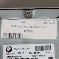 2009-2012 BMW X5 X6 Amp Amplifier Lear Hifi 65129275579 OEM Used