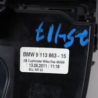 2009-20105 BMW 740i 750i Center Console Cup Holder 51169113863 OEM Used