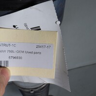 2009-2012 BMW 740i 740Li 750i 750Li Right Rear Air Strut 37126796930 OEM Used