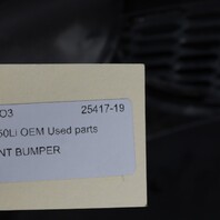 2010-2012 BMW 740i 750i Front Bumper Cover Complete M-Package OEM Used