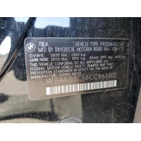 2012 BMW 750Li parts