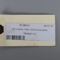 BMW Fuel Injector N54 N63 135 335 535 550 X5 X6 13537585261-12 OEM Used