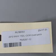 BMW Fuel Injector N54 N63 135 335 535 550 X5 X6 13537585261-12 OEM Used