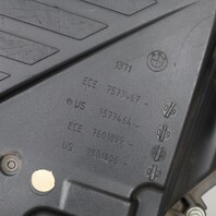 2009-2012 BMW 750i N63 Left Air Cleaner Filter Box 13717577464 OEM Used