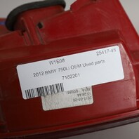 2009-2012 BMW 740i 750i Left Tail Light 63217182201 OEM Used