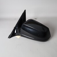 2009-2012 BMW 740i 750i Left Door Mirror Black 51167282161 OEM Used