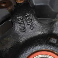 2008-2013 BMW 128i Left Rear Spindle Knuckle Hub 33326774809 OEM Used