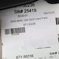 BMW 128i 135i 328i 335i X1 Engine Coolant Expansion Tank 17137640514 OEM Used