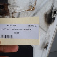 2011-2017 BMW X3 X4 Hood Alpine White 41627162102 OEM Used