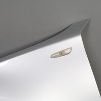 2008-2013 BMW 128i 135i Left Front Fender Titan Silver 41357133227 OEM Used