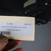 2008-2011 BMW 128i Front Bumper Cover With Grilles Titan Silver OEM Used