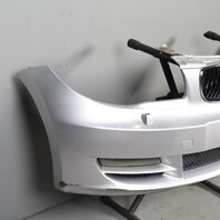 2008-2011 BMW 128i Front Bumper Cover With Grilles Titan Silver OEM Used