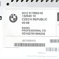 08-09 BMW 128i 135i 328i 335i Stereo Radio Professional CD 65129178860 OEM Used