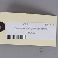 BMW 128i 135i 328i 335i M3 X1 Left Front Seat Belt Buckle 72117213563 OEM Used