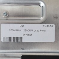 2008 BMW 128i Convertible Footwell Body Control Module BCM 61359175654 OEM Used