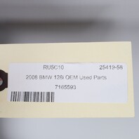 2008-2013 BMW 128i 135i Conv Left Quarter Window Regulator 51377165599 OEM Used