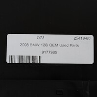 2008 BMW 128i 135i 328i 335i Electronic Junction Box 61359177985 OEM Used