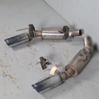 2005-2009 Ford Mustang Borla Atak Rear Section Axle-Back Exhaust Mufflers