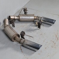 2005-2009 Ford Mustang Borla Atak Rear Section Axle-Back Exhaust Mufflers