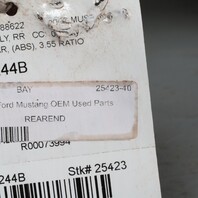 2005-2009 Ford Mustang Rear Axle Assembly V247P 8.8 3.55 Ratio OEM Used