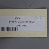 1997-2004 Porsche 911 Boxster Right Dash Speaker HAES Black 99664503802 OEM Used